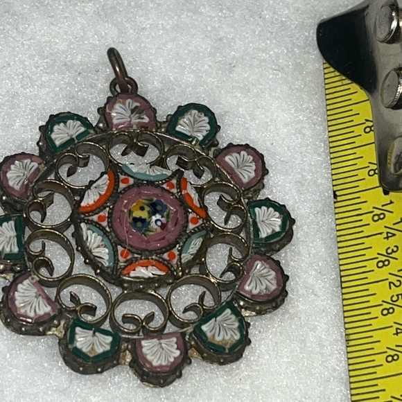 Vintage Mosaic Pendants - Picture 2 of 9